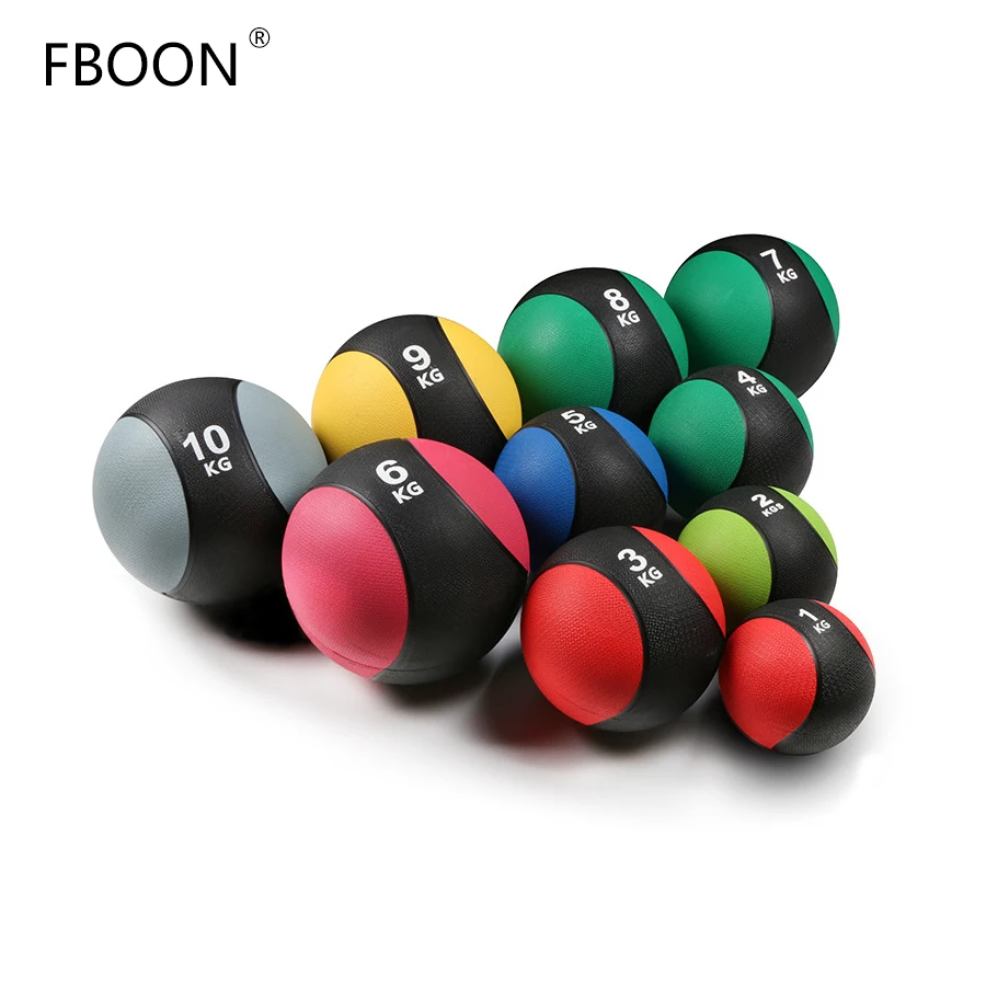 FBOON 1kg Fitness Exercise Ball Strength Training Gravity Ball Reaction