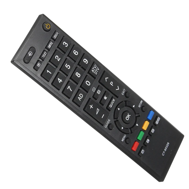 ТВ пульт дистанционного управления ler Замена универсальный для Toshiba ТВ CT-90326 CT90326