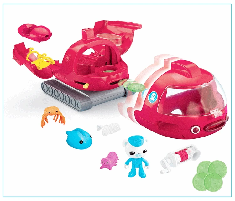 original Octonauts GUP X Launch & Rescue Vehicle figure toy Chinese