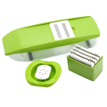 

Multifunctional Vegetable Fruit Slicer Set Potato Cucumber Onion Lemon Shredder With Storage Container Kitchen Accessories