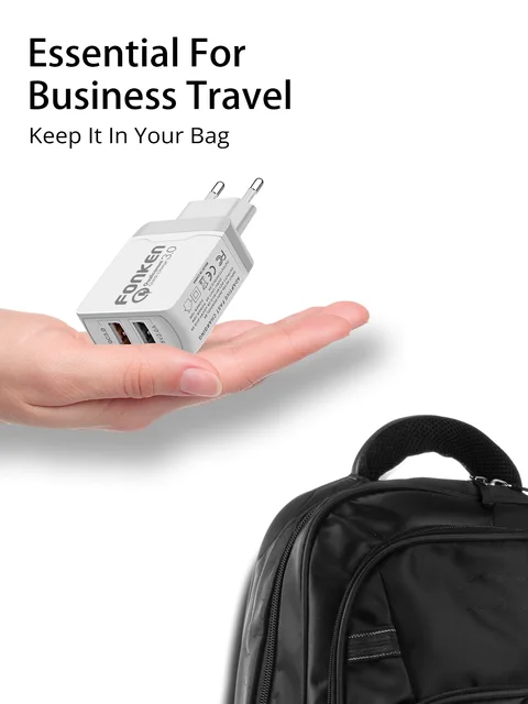 FONKEN szybkie ładowanie 3 0 2 Port 28W QC3 0 podwójna ładowarka USB przenośny podróży adapter ścienny dla Xiaomi telefon komórkowy Samsung ładowarka do telefonu tanie i dobre opinie 3 6 V-6 5 V 3A RoHS Fast Charger Uniwersalny Huawei Lenovo MEIZU Sony Nokia Qualcomm szybkie ładowanie 2 0 Qualcomm szybkie ładowanie 3 0 FONKEN szybkie ładowanie 3 0 2 Port 28W QC3 0 podwójna ładowarka USB przenośny podróży adapter ścienny dla Xiaomi telefon komórkowy Samsung ładowarka do telefonu tanie i dobre opinie 3 6 V-6 5 V 3A RoHS Fast Charger Uniwersalny Huawei Lenovo MEIZU Sony Nokia Qualcomm szybkie ładowanie 2 0 Qualcomm szybkie ładowanie 3 0