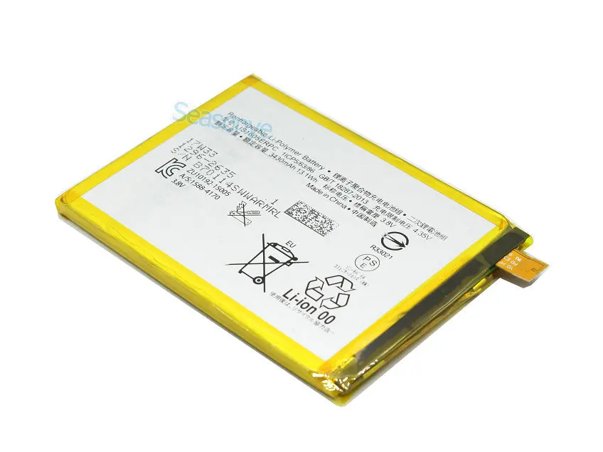 Seasonye 3430mAh / 13.1Wh LIS1605ERPC мобильный телефон сменный аккумулятор для Z5 Premium Z5P Dual Z 5 Plus