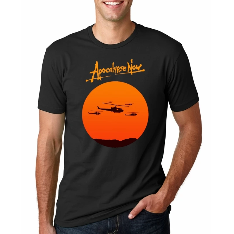 2019 летняя новая модная тонкая футболка Apocalypse Now Movie Print топ с коротким рукавом