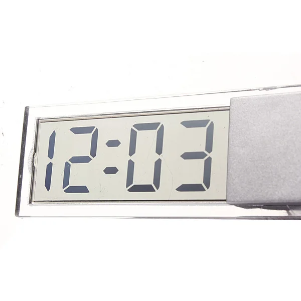 New Best Promotion Suction Cup Sticker Auto Car Dashboard Windscreen Digital LCD Display Mini Clock