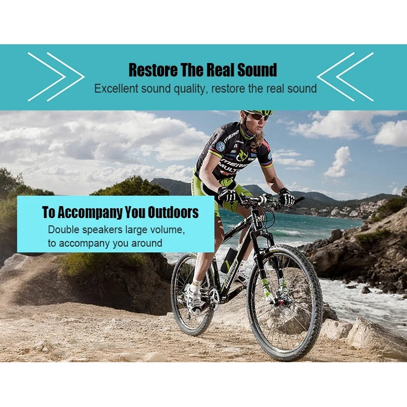 VTIN Portable Bluetooth Speaker Loudspeaker Original T2 Speaker Waterproof IPX5 Outdoor Wireless Column Box Stereo Music Speaker VTIN Portable Bluetooth Speaker Loudspeaker Original T2 Speaker Waterproof IPX5 Outdoor Wireless Column Box Stereo Music Speaker