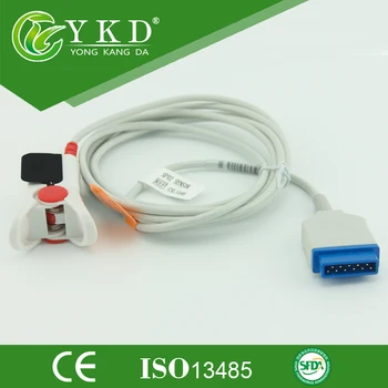 

Free Shipping for GE-Marqutte (Ohmeda module)11pin Adult Finger Clip Spo2 Sensor