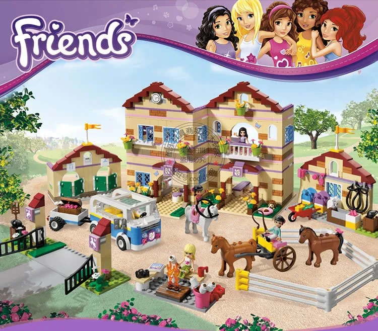 New Bela 10170 Friends Series Girls Housework Time Panorama Minifigures set Building Blocks girl toys Compatible