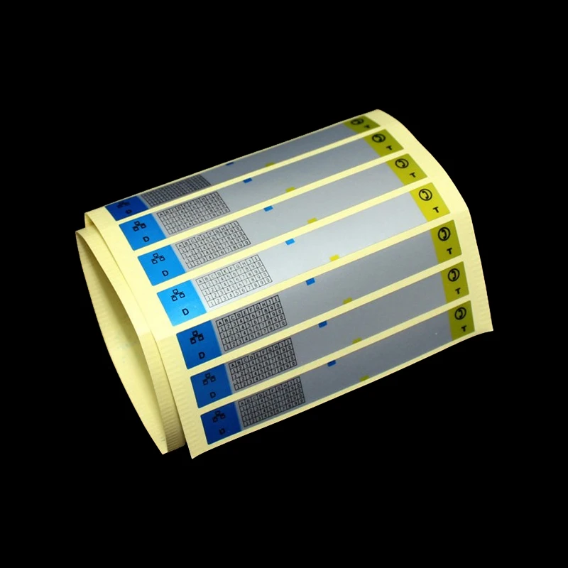 100 pcs cable telephone cord waterproof label paper cable