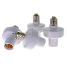 4pcs E27 Smart Wireless Remote Control Light Lamp Bulb Holder Cap Socket Switch US SHIP Incandescent Less than 1000W New