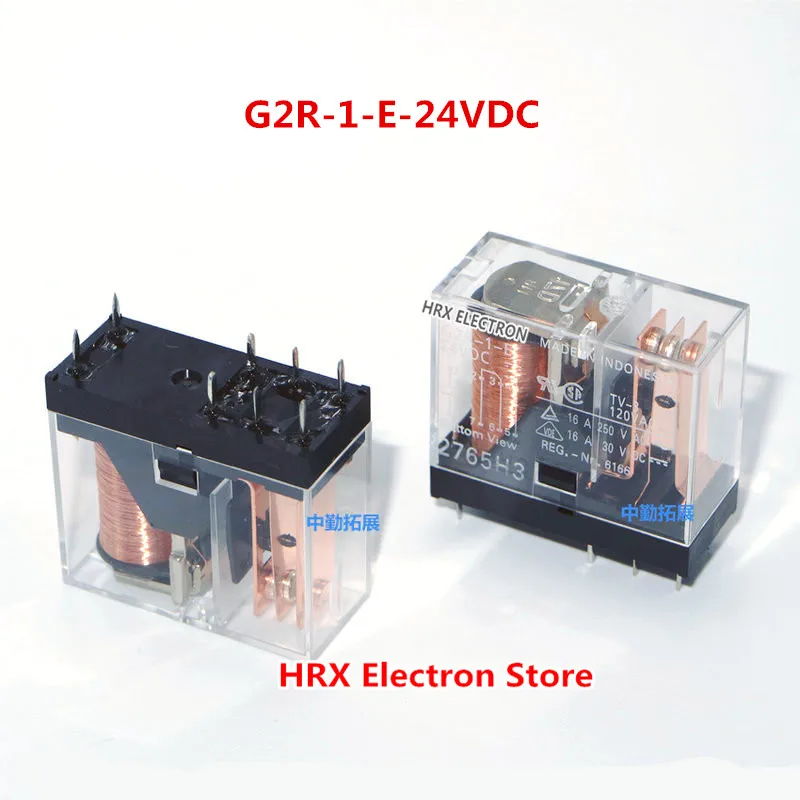 10 шт./лот реле G2R-1-E-5VDC G2R-1-E-12VDC G2R-1-E-24VDC 16A 8PIN