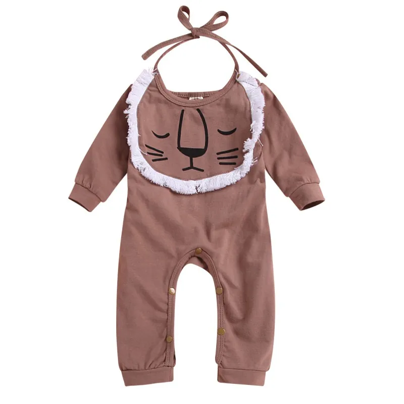 

Baby Girls Boys Rompers Infant Toddler Kids Romper Jumpsuit Clothes Long Sleeve Autumn Cotton Baby Rompers