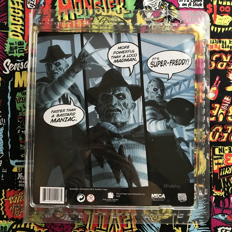 NECA 18 см a &quotКошмар на улице Вязов&quot 5 Freddy Krueger Freddy's Nightmares коллекция