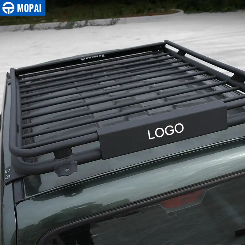 Mopai車ルーフラック外装ボックス金属防水荷物キャリアスズキジムニー用カーアクセサリースタイリング|roof rack|waterproof