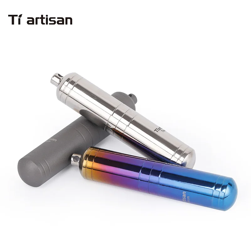 

Tiartisan Ultralight Portable Titanium Pill Case Waterproof Storage Outdoor EDC tool