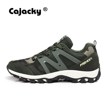 

Cajacky Brand Military Running Shoes Men Camouflage Sneakers Autumn Men Sport Shoes Army Green Outdoor Athletic Trainers Unisex