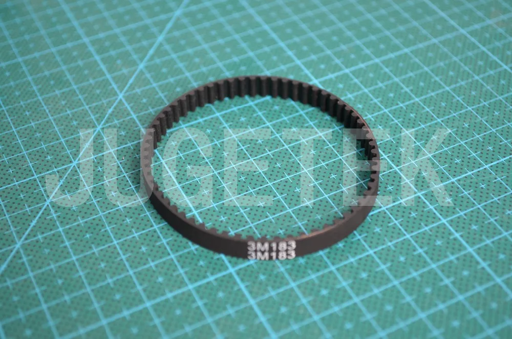 

10pcs/lot, HTD 3M, Timing Belt, Closed-loop, 183mm length, 61 teeth, 6mm width