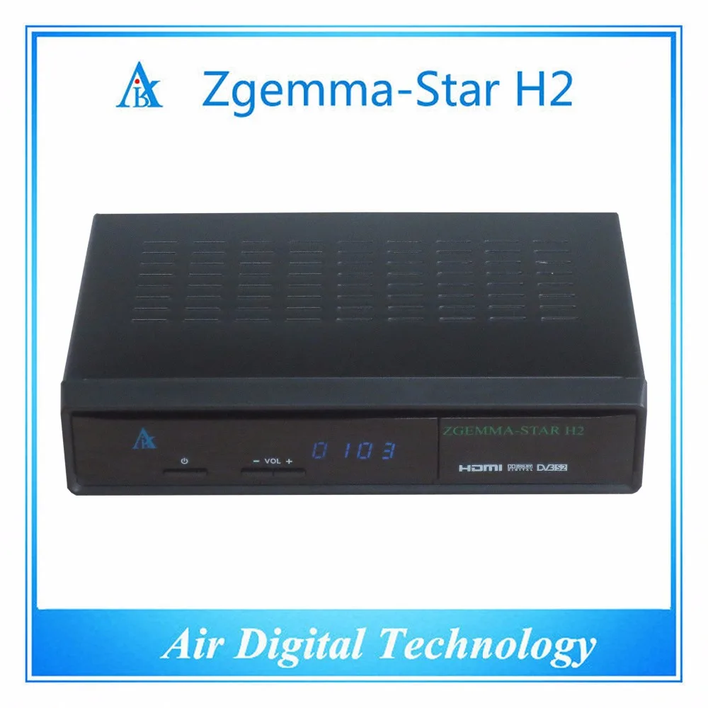 

10 pcs/lot full function HD satellite receiver Combo DVB S2 DVB T2/C with IPTV Zgemma star H2