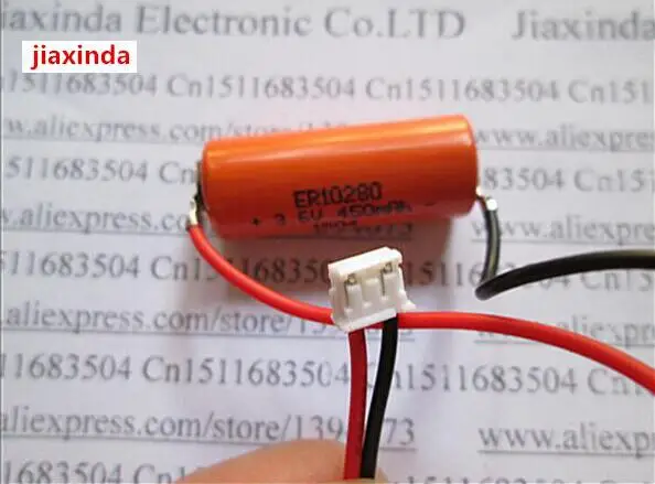 Jiaxinda Горячий Новый fx2nc-32bl er10/28 er10280 3.6 В литиевая батарея fx2nc plc литий-ионный аккумулятор с вилкой