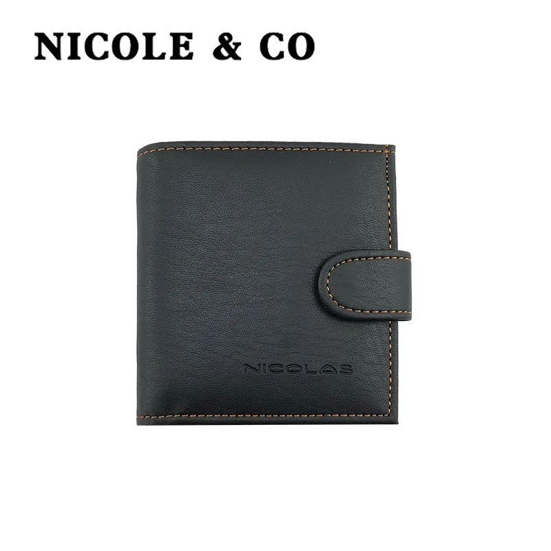NICOLE& CO, новинка, мужские кошельки Fishon, дизайнерский кошелек, мужской брендовый кошелек для карт, мужской кошелек, цена