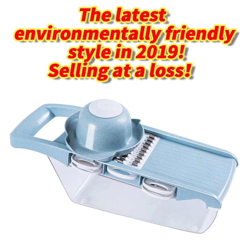 

Multifunction Mandoline Vegetable Cutter Grater With Stainless Steel Blade Vegetable Slicer Potato Peeler Kitchen Accessories