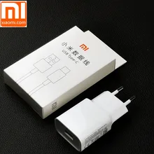 Оригинальное быстрое зарядное устройство xiaomi EU qc 3,0 кабель для быстрой зарядки Usb type c для mi 9 8 se lite 6 mi x max 3 a1 a2 redmi note 7 pro