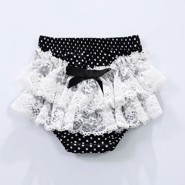 Buy Girls Short Pants Lace Baby Cotton Ruffle Bloomers