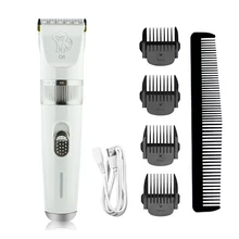 Новая USB зарядка машинка для стрижки домашних животных кошка собака бритье Тедди собака машинка для стрижки волос