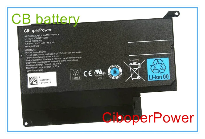 Bateria Lis3085 Original para Tablet 5000mah 3.7v Sgpbp02 s s1 s2 Sgpt111us s Series