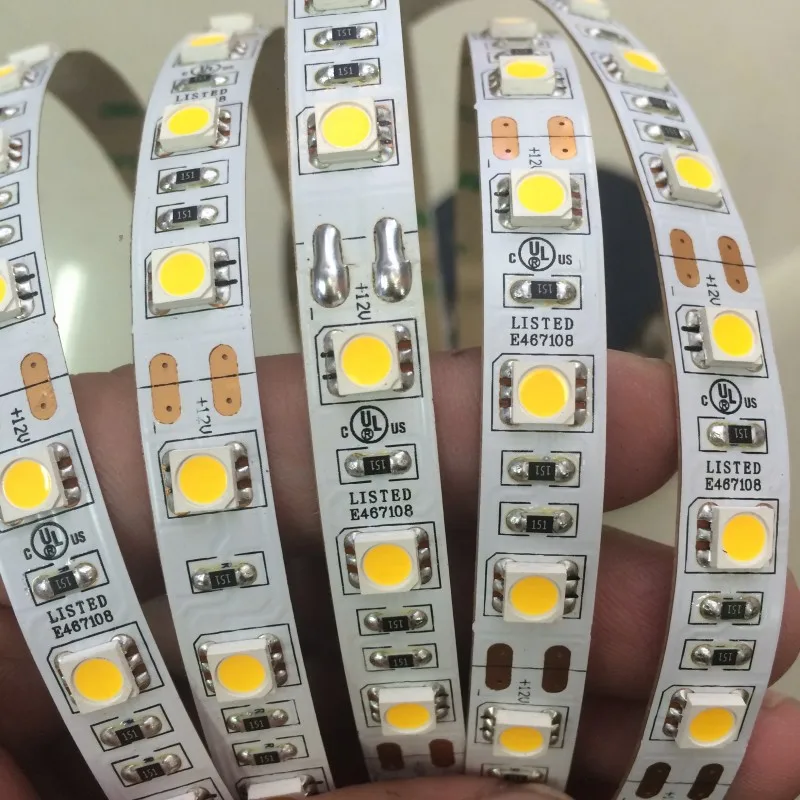 cheap ( UL ) Epistar Quality 20x 5M led strip 5050 SMD Flexible tape rope light 24 26Lm led warm white12V Non waterproof High Quality