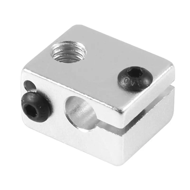 

Heated Block 3D Printers Parts Aluminium V6 Heat Block For V5 V6 J-head Extruder HotEnd Heater Hot End Heating Accessorie