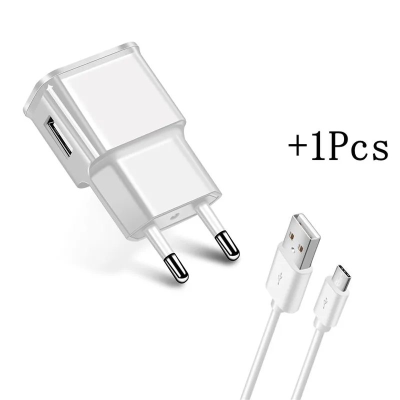 5V 2A USB зарядное устройство для iphone ipad ipod Универсальное зарядное устройство для мобильных телефонов настенное зарядное устройство переменного тока для Xiaomi samsung huawei адаптер - Тип штекера: with type c cable2