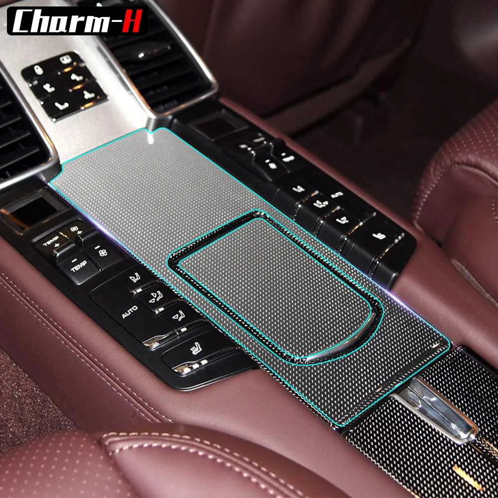 Наклейка для интерьера Porsche Panamera защитная пленка TPU 2015 2017 аксессуары панели