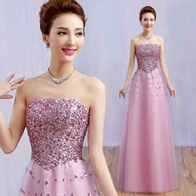 New Purple Formales Abendkleid Lange champagner Parteikleider Roten Abendkleider 2016