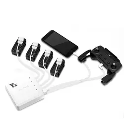 Интимные аксессуары DJI Spark Зарядное устройство 6 in1 Зарядное устройство Универсальный Зарядное устройство с 2 Порты USB и 3 зарядов Дрон для DJI
