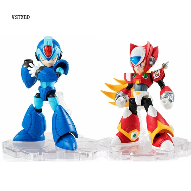 Special Offers Hazy beauty Original BANDAI NXEDGE STYLE NX Zero Rockman X Q Version PVC Figure Brinquedos Dolls Toys Figurals