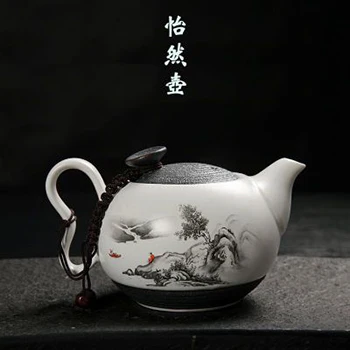 Small-Tea-Set-Fine-Porcelain-Ceramic-Teapot-Single-Pot-Little-Teapot-Filtering-Personality-Office-Travel-Portable