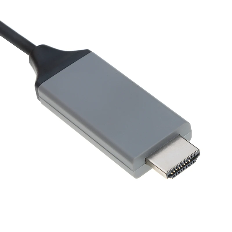 Kebidu 2 м 4K Тип C к HDMI кабелю USB кабель 2018 новейший конвертер 3 1 30 Гц HD Удлинительный