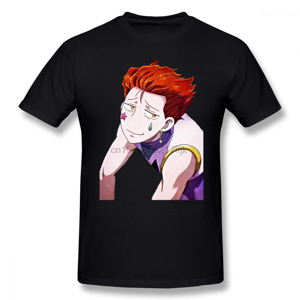 Футболка Hisoka шикарная забавная футболка из 100 хлопка Пляжная Мужская большого