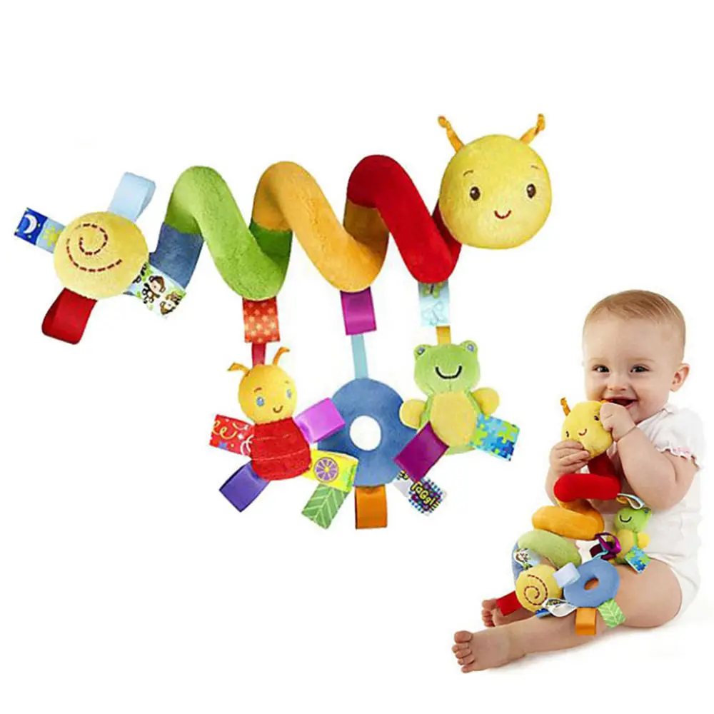 

Infant Animal Rattles Toy Baby Toys Infant Stroller Bed Cot Crib Hanging Doll