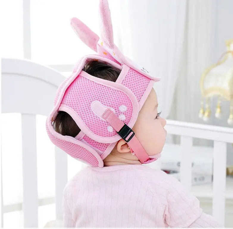 Детская Защитная хлопковая мягкая шапка для защиты головы, шлем для защиты от столкновений, защитные спортивные детские шапки, скидка 30%