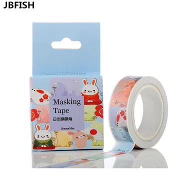 

JBFISH Wholesale study stationery 10Mnew arrival fashion cute Cartoon series paper adhesive tap3037