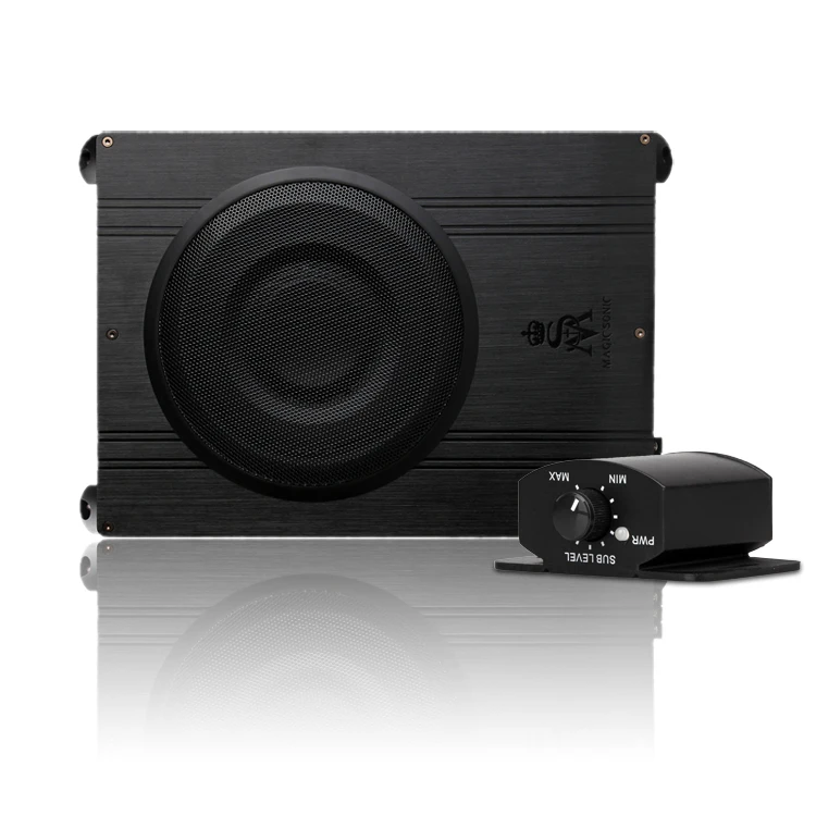 Ultra thin active subwoofer car audio bass speaker 2.1 audio encoding