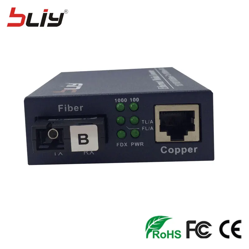 Fiber Optical Communication Equipment 10/100/1000Mbps Media Converter Fast Ethernet fiber optic transceiver SC port 20KM ftth Fiber Optical Communication Equipment 10/100/1000Mbps Media Converter Fast Ethernet fiber optic transceiver SC port 20KM ftth