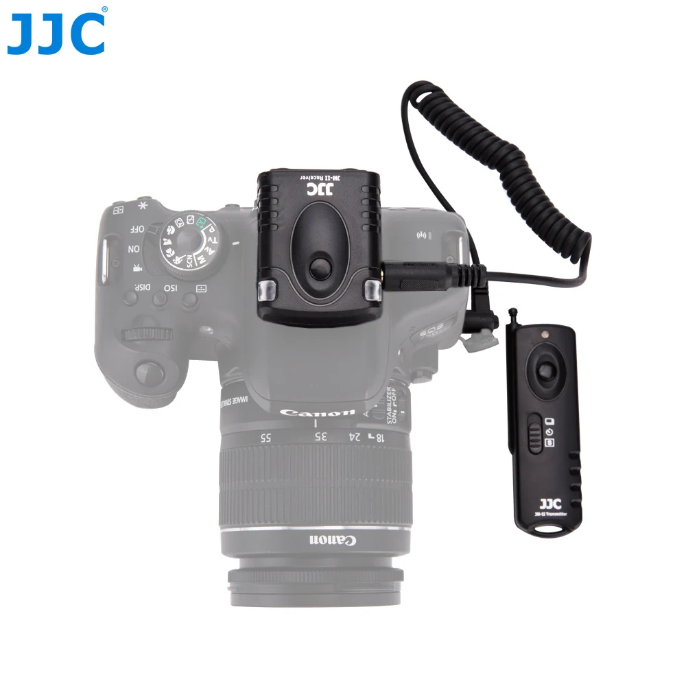JJC Camera 433MHz RF Wireless Remote Shutter Release Controller for