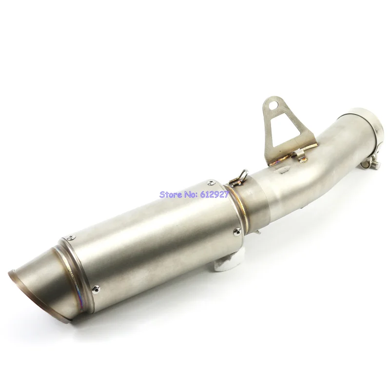 

Motorcycle S1000RR Slip On Exhaust Muffler System Carbon Fiber Motorbike Muffler Exhaust Escape and Middle Pipe for S1000RR