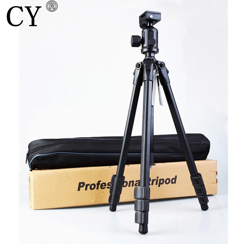 Pro FANCIER FT 6662A Tripod for camera Stand with 6663AH Ball head bag tripode PTT1in Tripods
