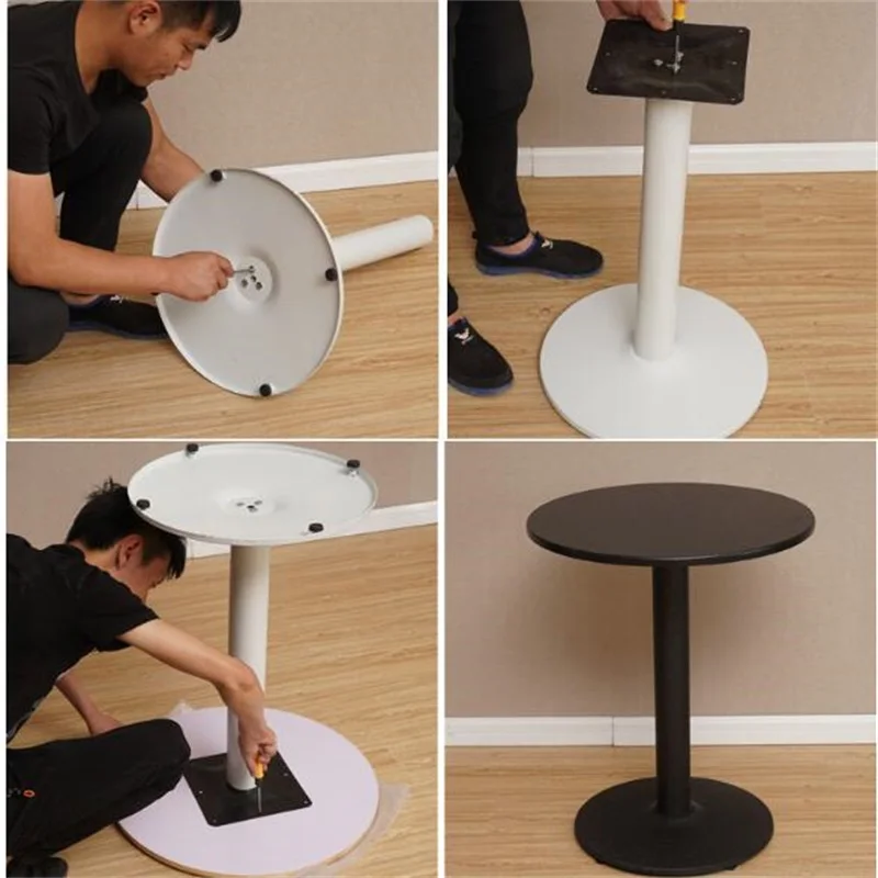 60*70CM Leisure Outdoor Garden Table Round Negotiating Table Modern Dining Table Coffee Bar Table