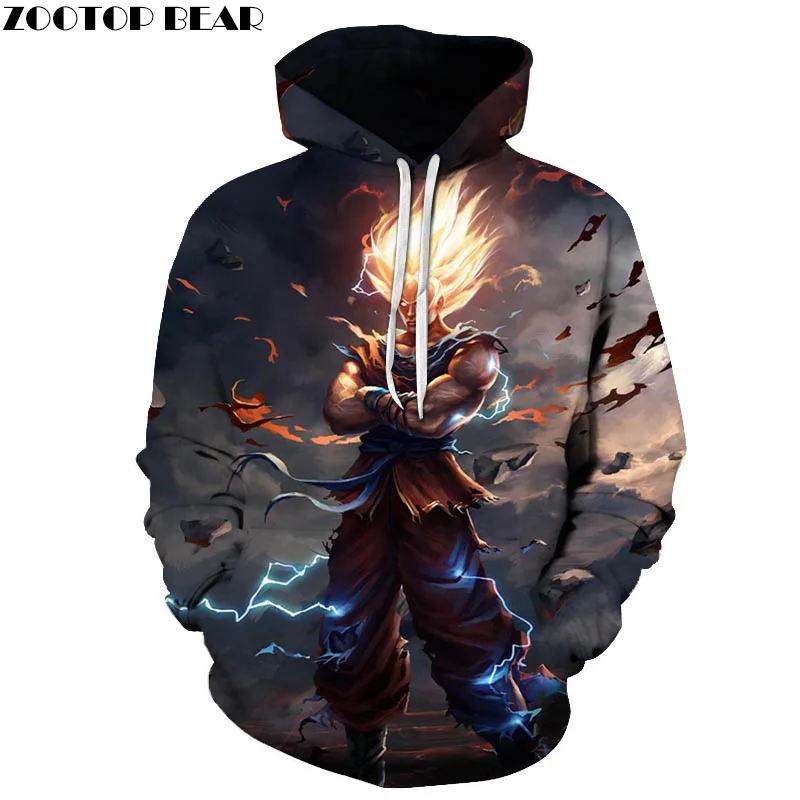 Dragon Ball Hoodies 3D Sweatshirts Men Women Tracksuits Fashion Casual
