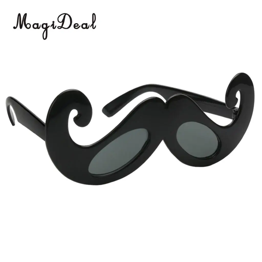 Adults Men Vintage Funny Black Moustache Wedding Groom Eye Glasses Beard Photo Booth Costume Party Sunglasses