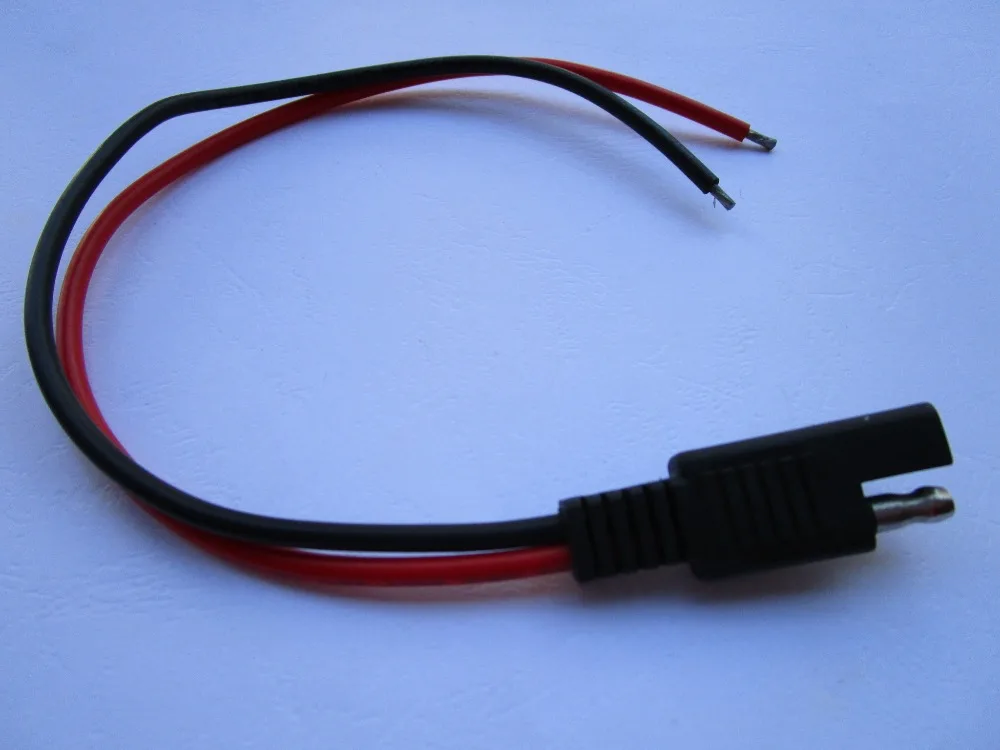 50 шт. 14awg sae 2 Провода быстрое подключение отключить всепогодный сверхмощный разъем заканчивается 30 см